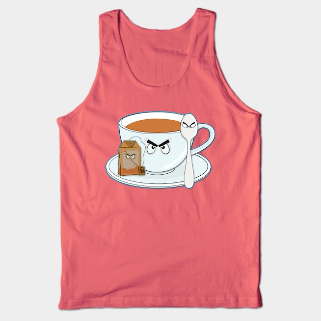 Tea fury Tank Top by puppaluppa